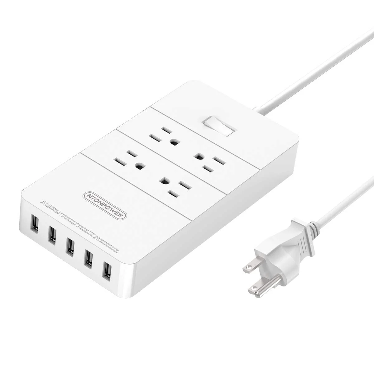 4-AC OUTLET + 4-USB PORT SUGRE PROTECTOR FOR $10.99