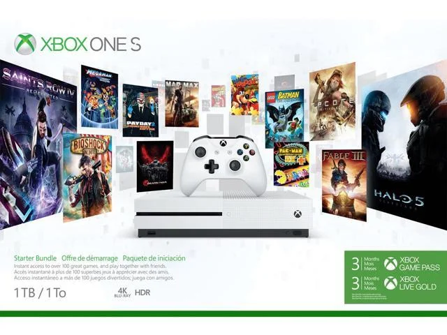 XBOX ONE S 1TB STARTER CONSOLE FOR $204.99