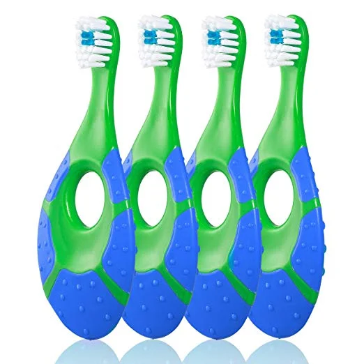 4 PACK OF EXTRA SOFT BABY &amp; TODDLER TOOTHBRUSHES FOR $5.26
