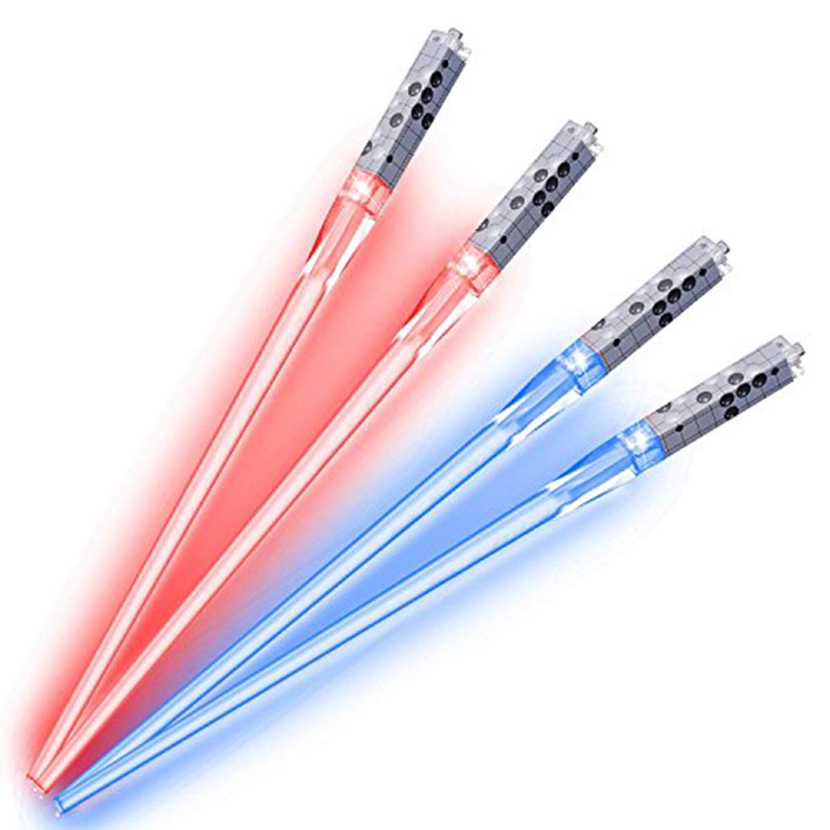 2 PAIRS OF LIGHTSABER CHOPSTICKS FOR $9.52