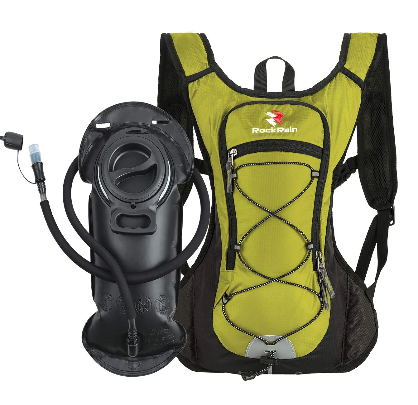LIGHTWEIGHT HYDRATION PACK WITH 2L BPA FREE WATER BLADDER FOR $12.47