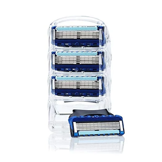 4 PACK OF GILLETTE FUSION PROGLIDE MENS RAZOR BLADE REFILLS FOR $7.94