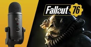 BLACKOUT YETI USB MULTI-PATTERN CONDENSER MICROPHONE + FALLOUT 76 BUNDLE FOR $99.99