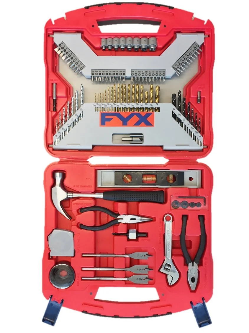 102-PIECE ALL-IN-ONE HOUSEHOLD DRILL AND DRIVE SET WITH HAND TOOLS&nbsp;FOR $36.10