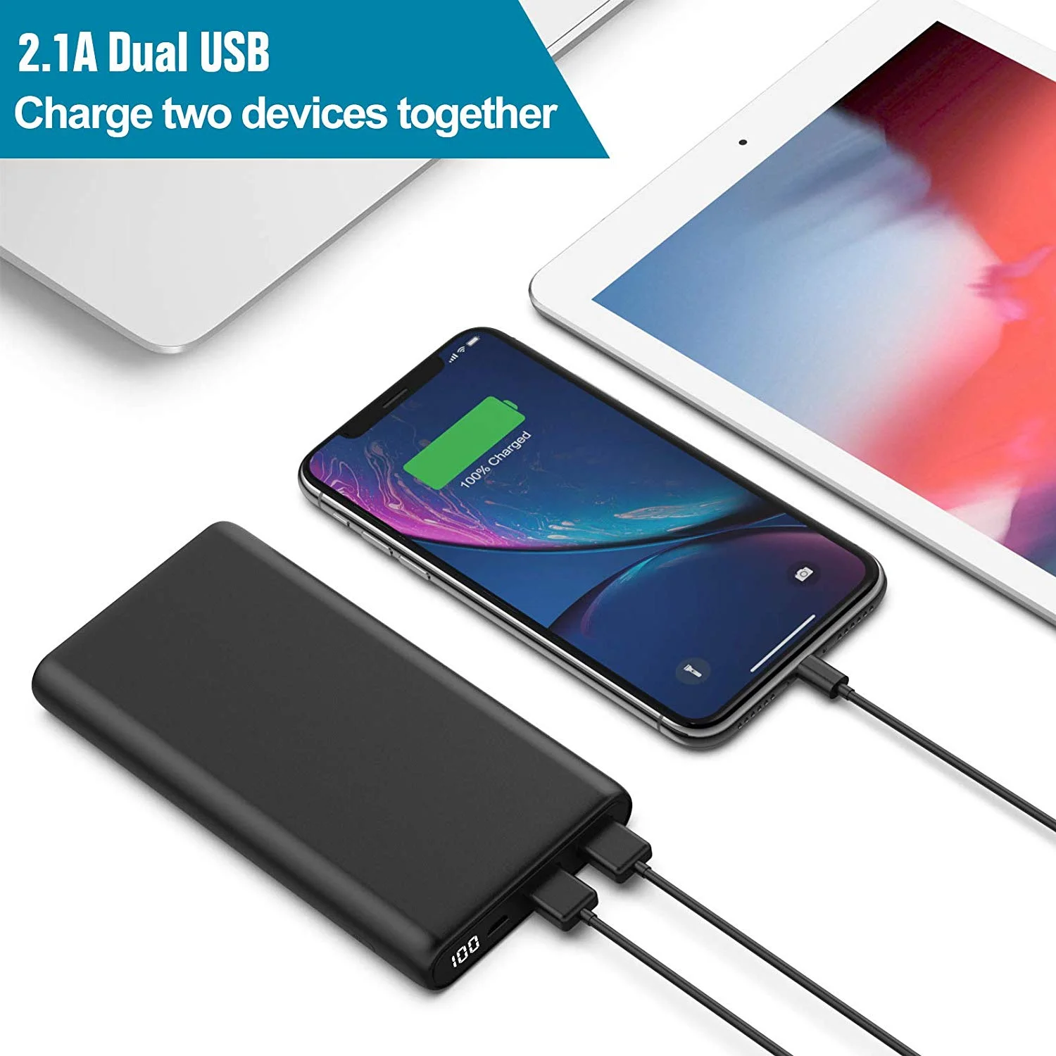 24,800MAH PORTABLE POWER BANK FOR $21.75
