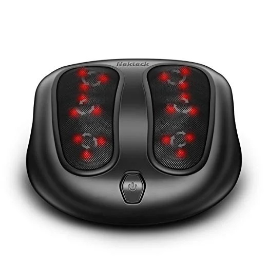 SHIATSU HEATED DEEP KNEADING FOOT MASSAGER MACHINE FOR $44.99