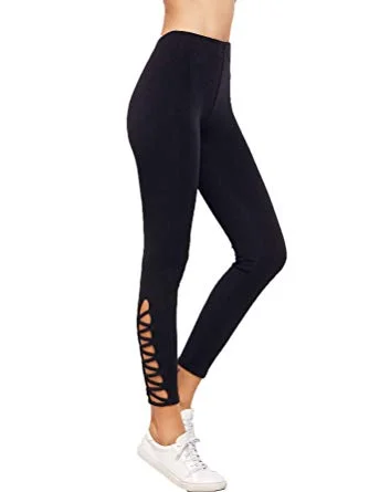 WOMEN'S BOHO WIDE LEG ELASTIC HIGH WAIST PALAZZO LOUNGE PANTS FOR $7.25