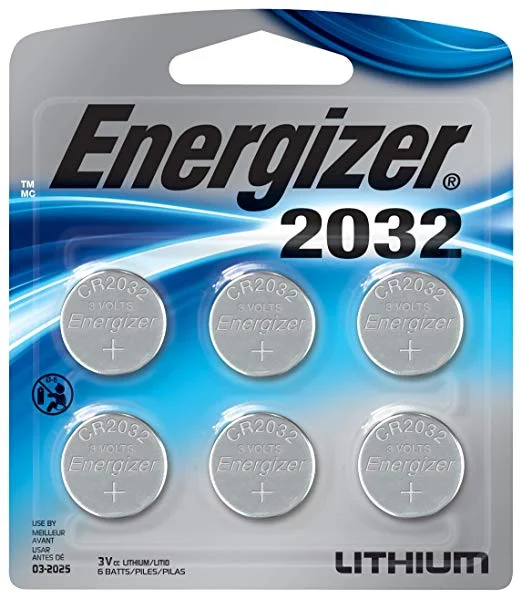 PACK OF 6 ENERGIZER CR2032 BATTERIES FOR $4.99