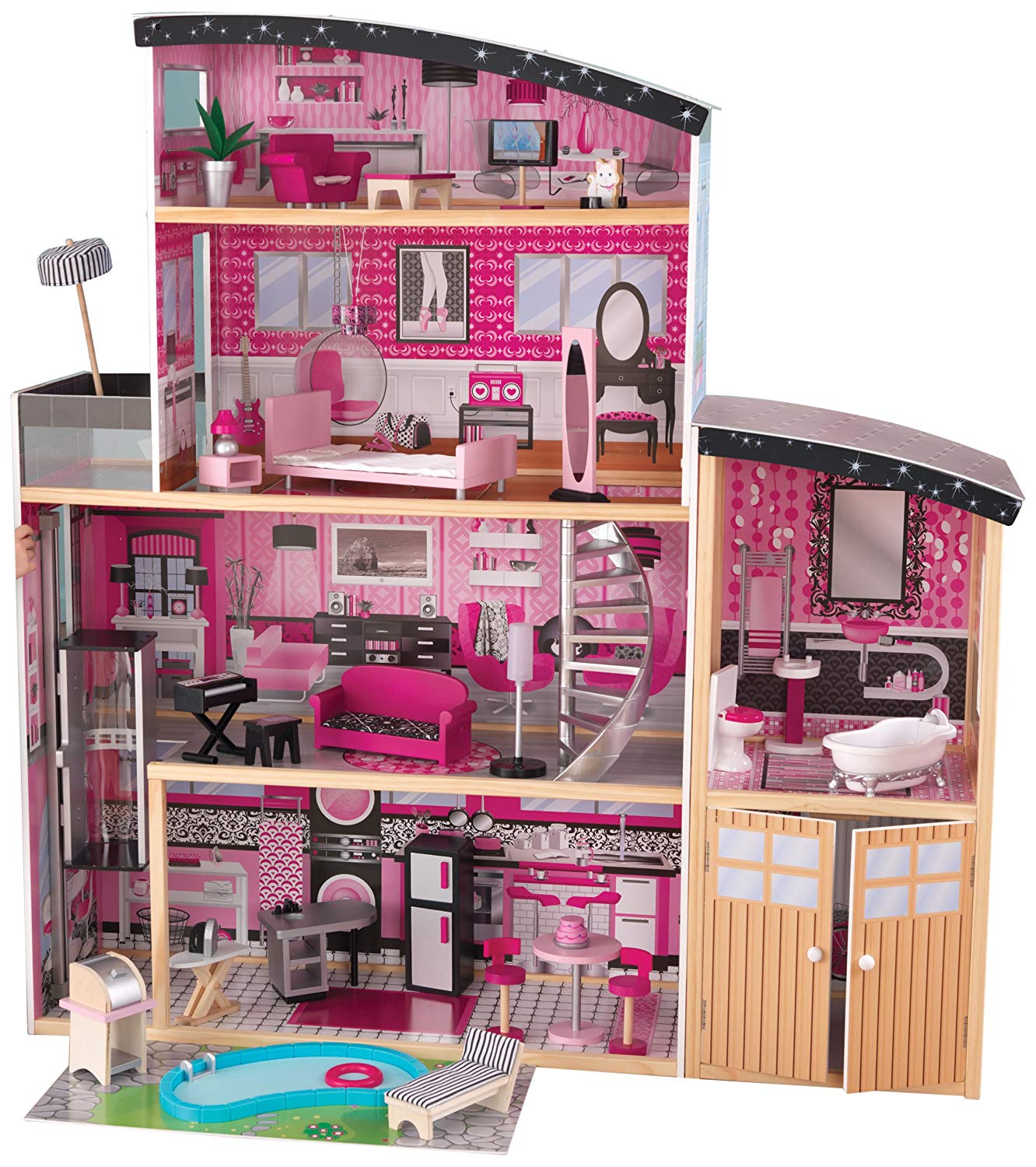 KIDKRAFT SPARKLE MANSION DOLLHOUSE FOR $79.97