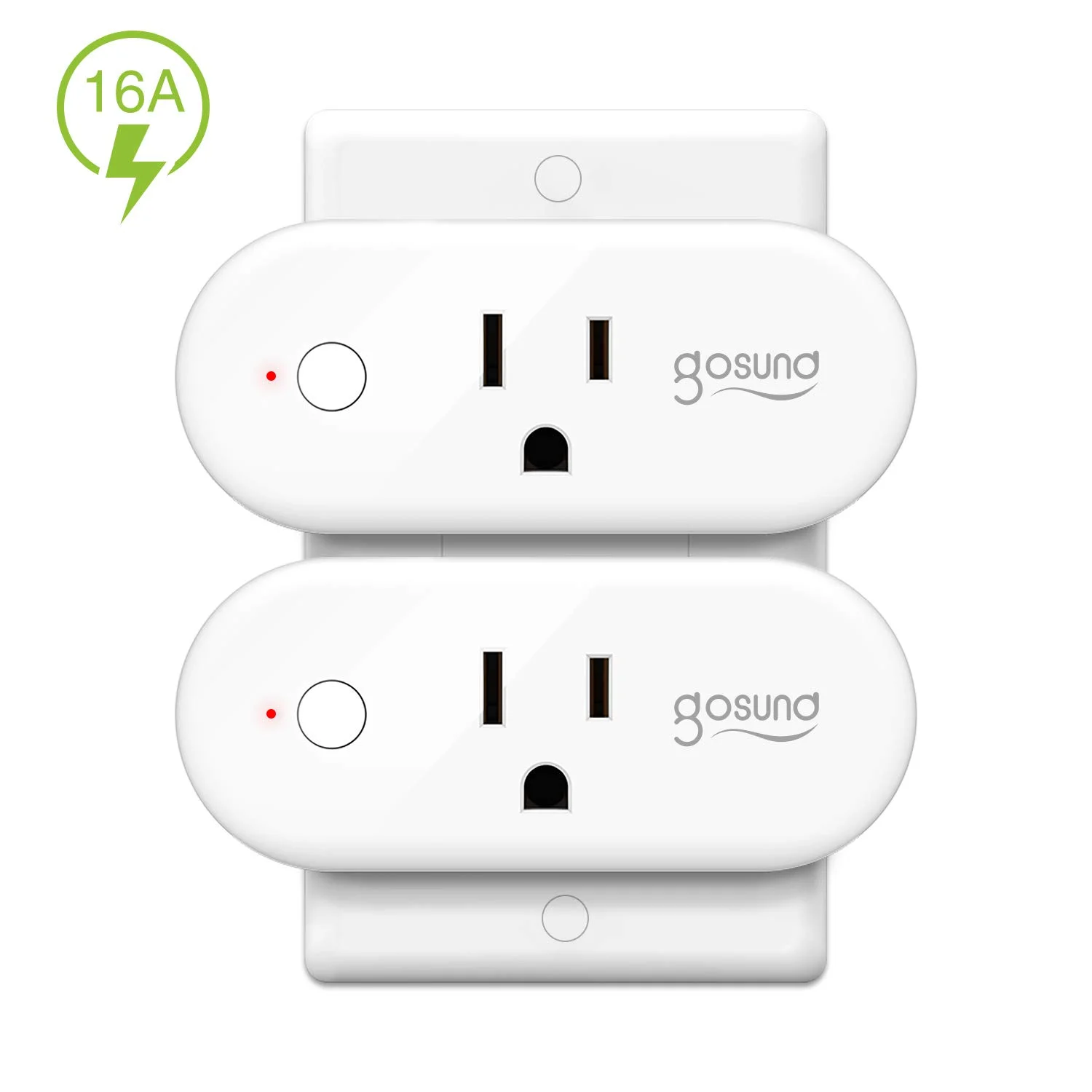 2 PACK OF WI-FI SMART OUTLET PLUGS FOR $13.49