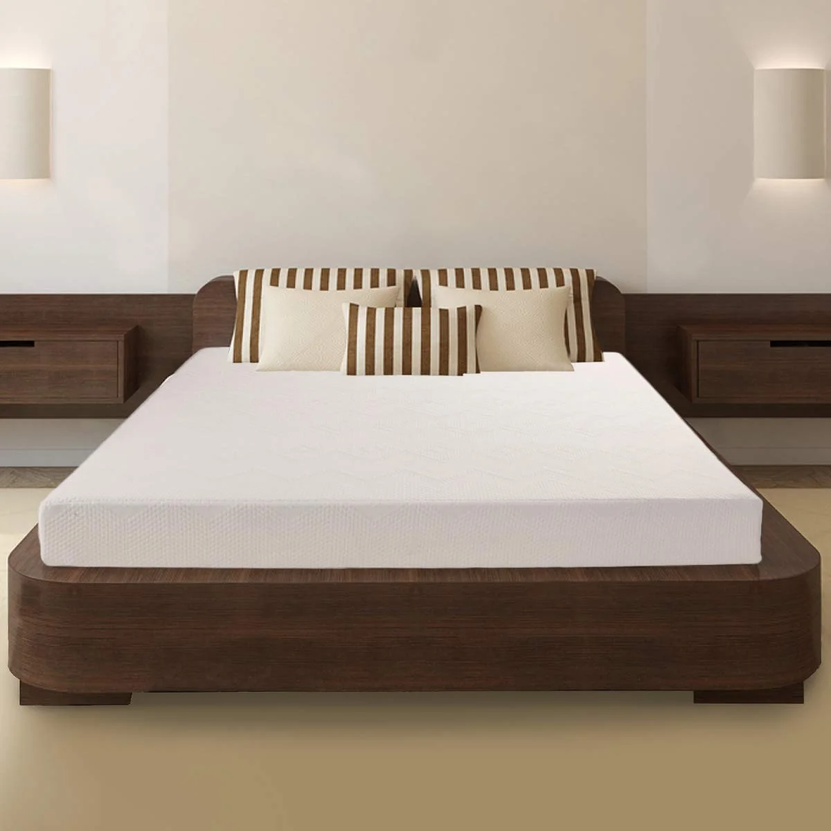 10-INCH MEMORY FOAM MATTRESS WITH REMOVABLE COVER AND NON-SLIP BOTTOM FOR $89.50