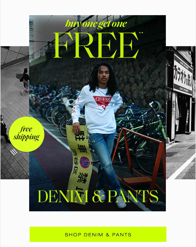 PACSUN SALE: BUY ONE GET ONE FREE DENIM JEANS &amp; PANTS