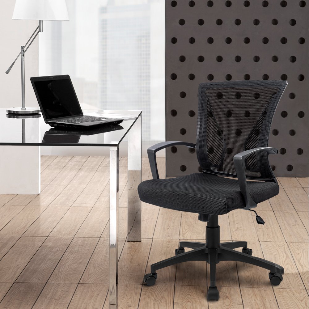 SWIVEL MESH OFFICE CHAIR FOR $44.99