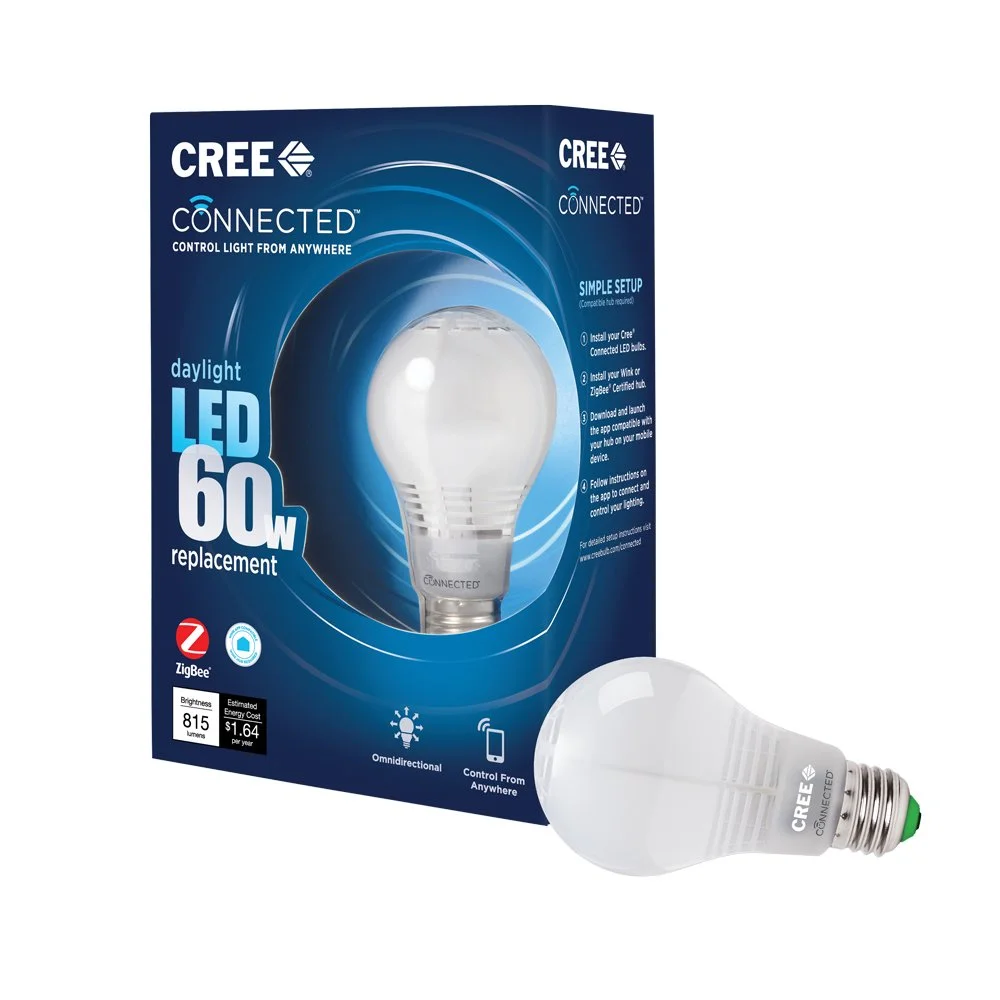 60W EQUIVALENT DAYLIGHT (5000K) A19 DIMMABLE LED LIGHT BULB, WORKS WITH ALEXA FOR $7.85