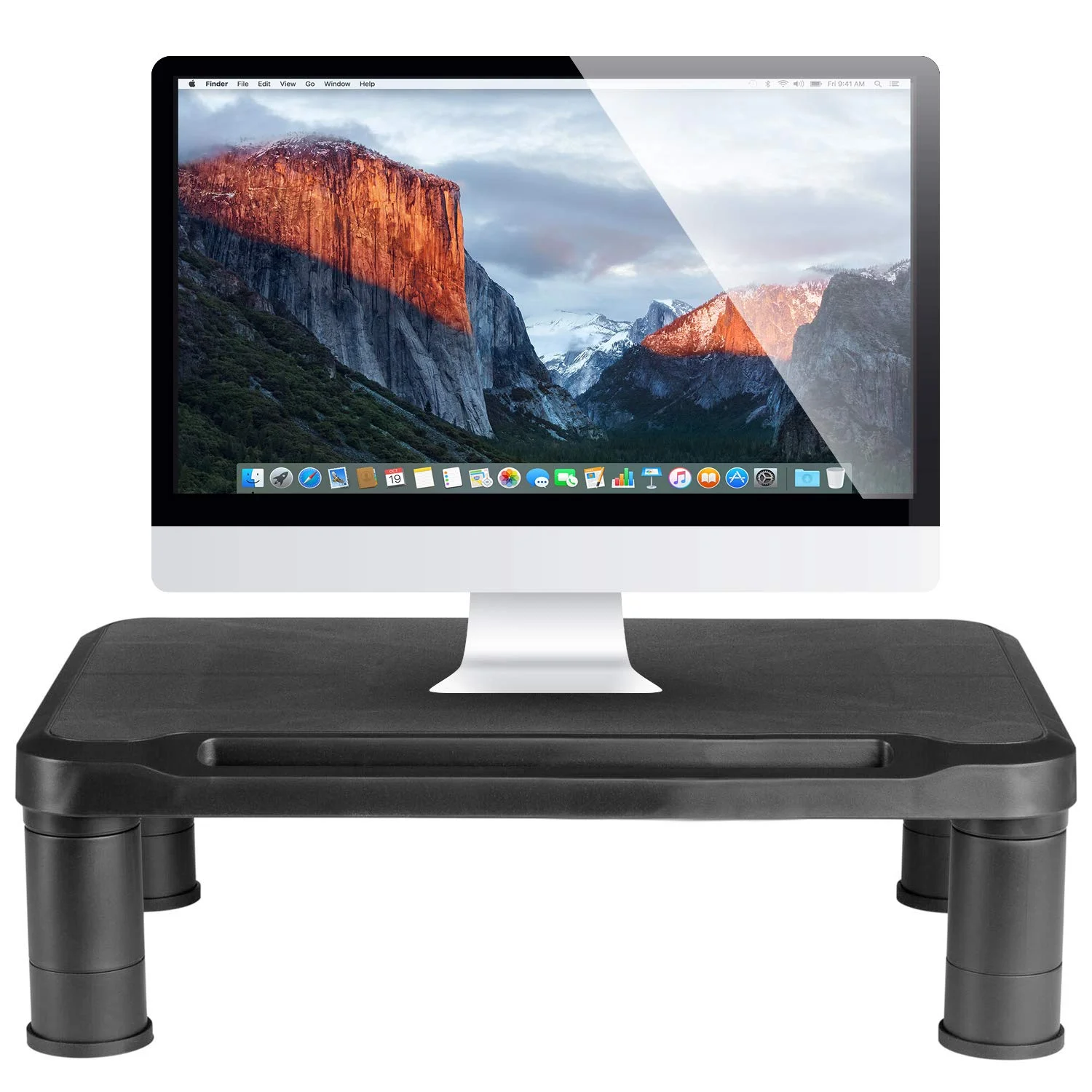 HEIGHT ADJUSTABLE MONITOR STAND FOR $9.92