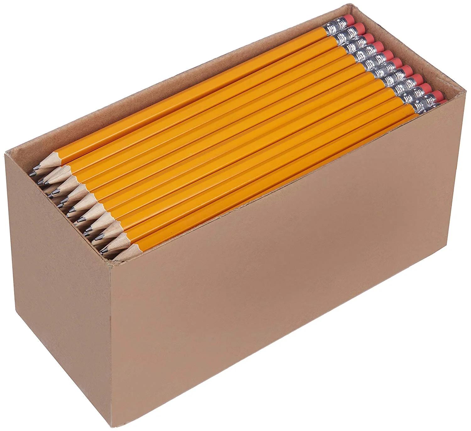 150 PACK OF AMAZONBASICS PRE-SHARPENED WOOD CASED #2 HB PENCILS FOR $9.99