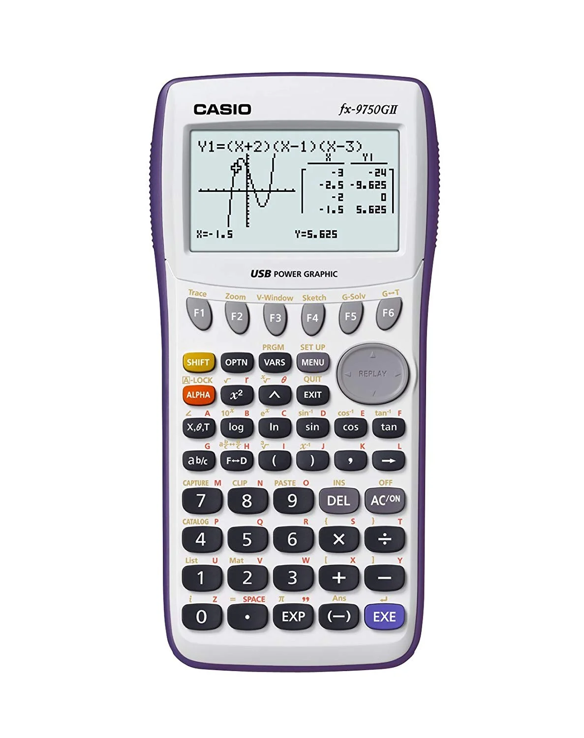 CASIO FX-9750GII GRAPHING CALCULATOR FOR $39.50