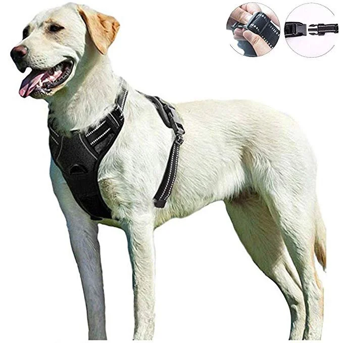 DOG HARNESS WITH REFLECTIVE TAPE FOR $4.14