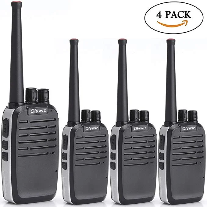 SET OF 4 TWO-WAY WALKIE TALKIES FOR $36.79