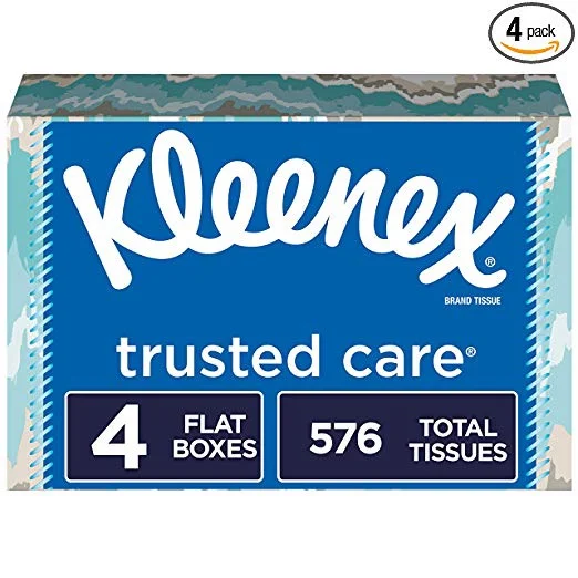 576 KLEENEX TRUSTED CARE EVERYDAY FACIAL TISSUES FOR $4.94