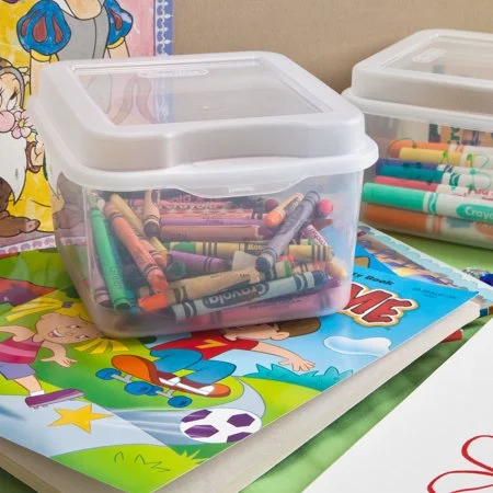 SET OF 12 STERILITE FLIPTOP BOXES FOR $12.44