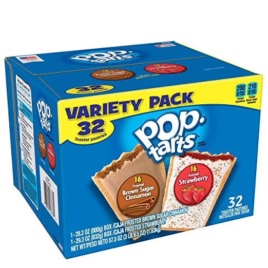 32 PACK OF POP-TARTS FLAVORED VARIETY PACK FOR $6.64