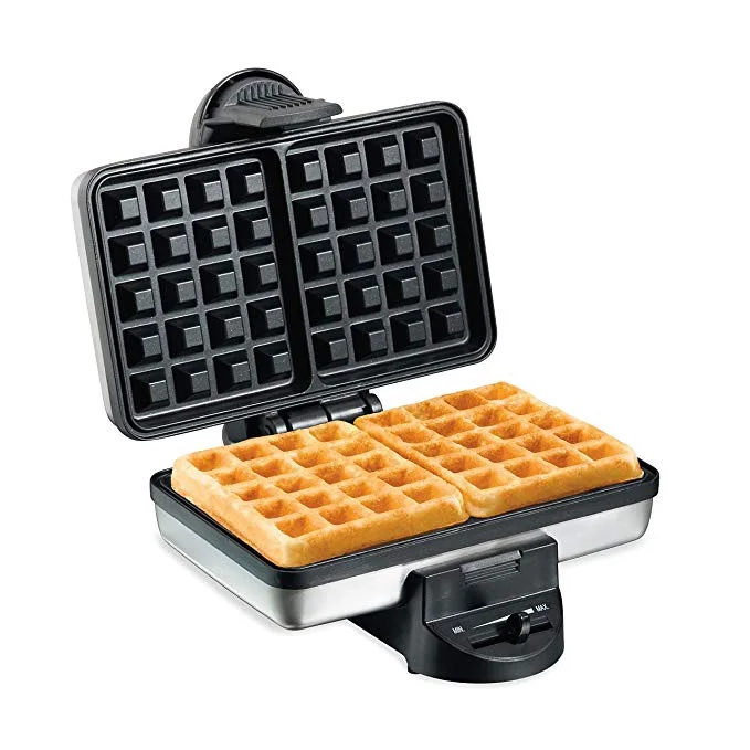 HAMILTON BEACH NONSTICK BELGIAN WAFFLE MAKER FOR $22.89