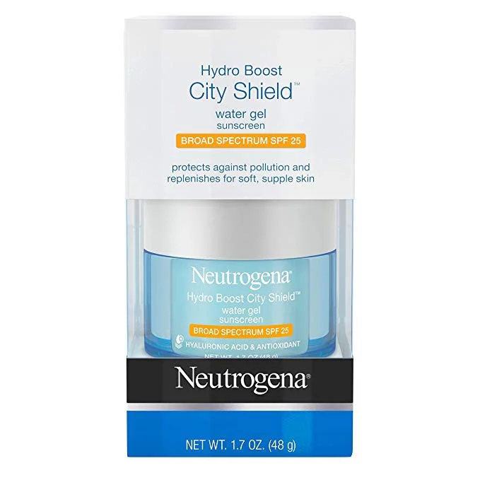 NEUTROGENA HYDRO BOOST CITY SHIELD WATER GEL WITH HYDRATING HYALURONIC ACID FOR $16.24