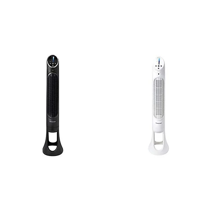 SET OF 2 HONEYWELL QUIETSET WHOLE ROOM TOWER FANS FOR $59.99