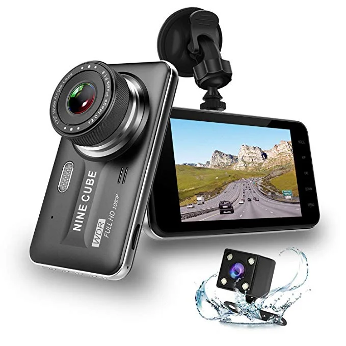 FRONT &amp; REAR 1080P WIDE ANGLE DASH CAM FOR $39.49