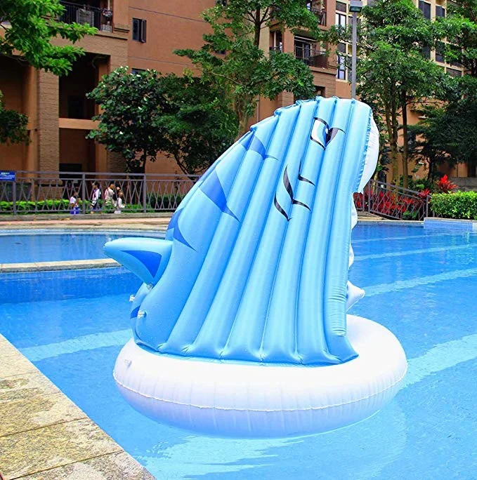 INFLATABLE SHARK POOL FLOAT FOR $9.00