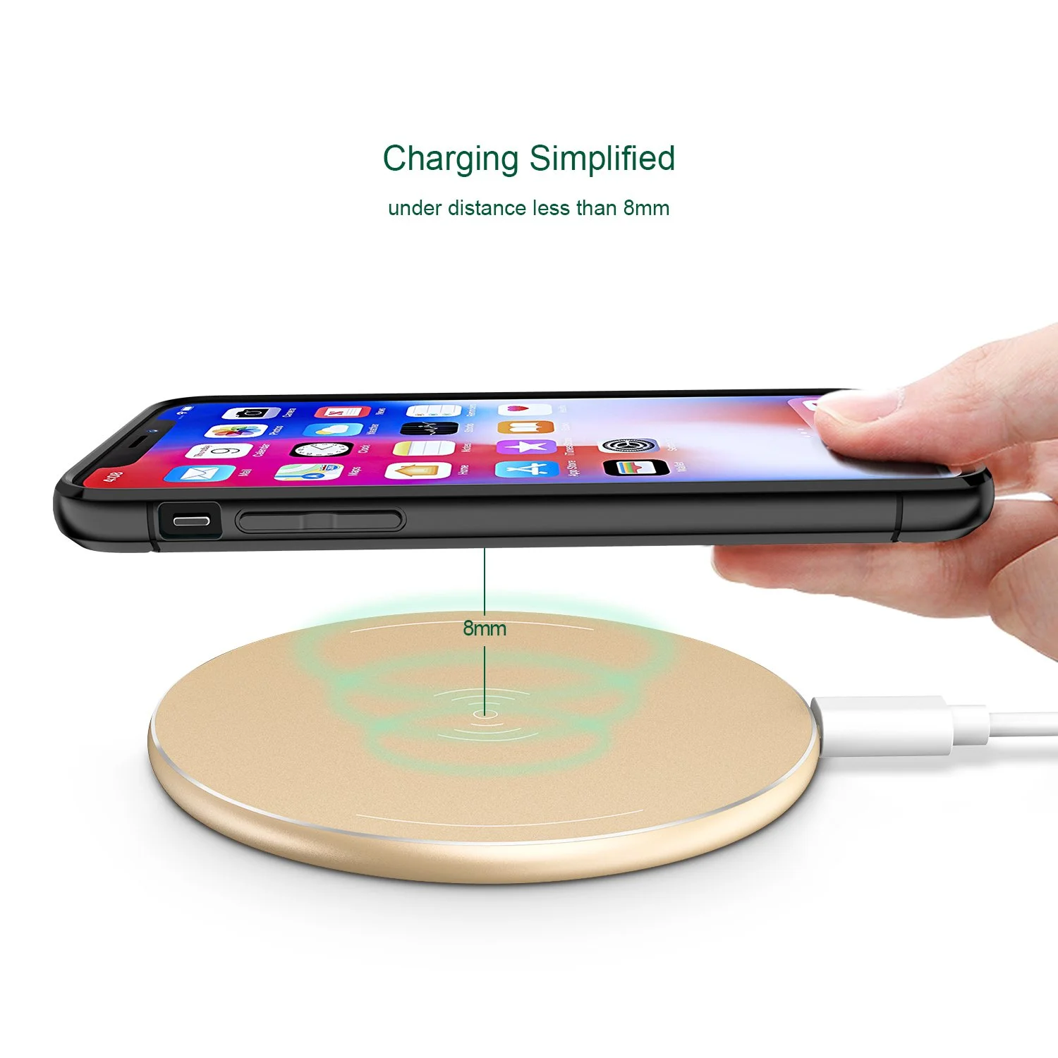 QI WIRELESS CHARGING PAD FOR $4.99