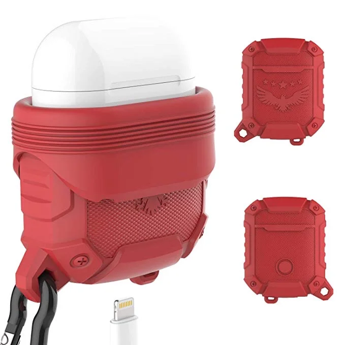 SHOCKPROOF SILICONE AIRPODS CASES FOR $5.84