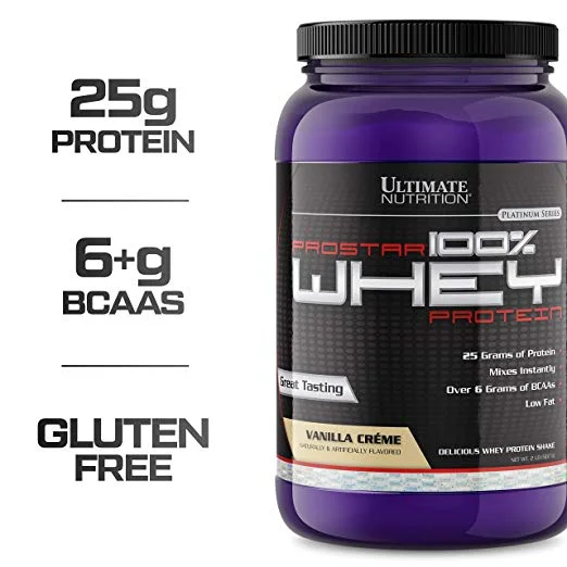 ULTIMATE NUTRITION PROSTAR WHEY PROTEIN POWDER FOR $9.59