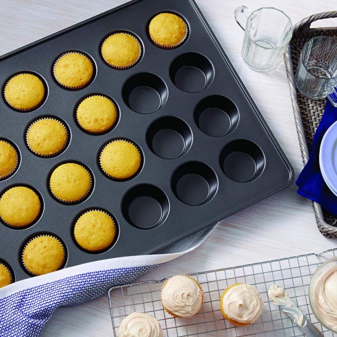 24-CUP WILTON NON-STICK MEGA MUFFIN AMD CUPCAKE PAN FOR $9.98