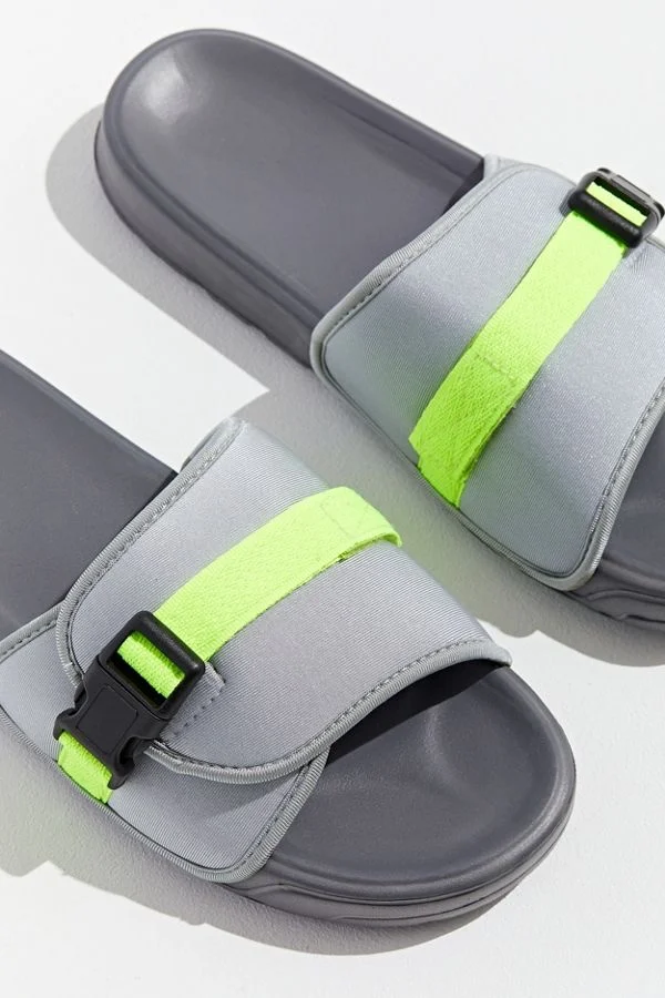 UO UTILITY POOL GREY SLIDES FOR $5.00