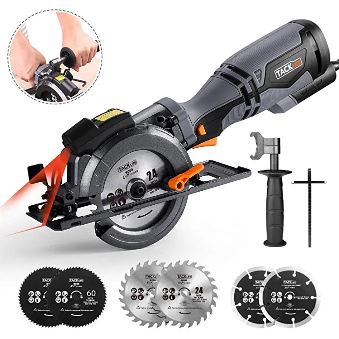 6-BLADE CIRCULAR SAW WITH METAL HANDLE FOR $51.98