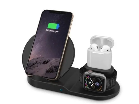 SWISSTEK 3-IN-1 WIRELESS CHARGING STATION FOR $29.99