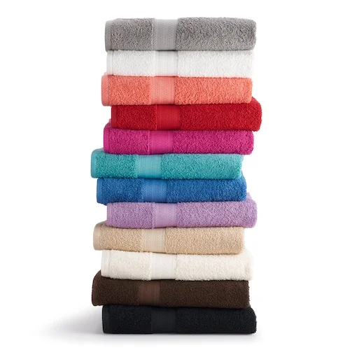 THE BIG ONE® SOLID BATH TOWELS FOR $2.99