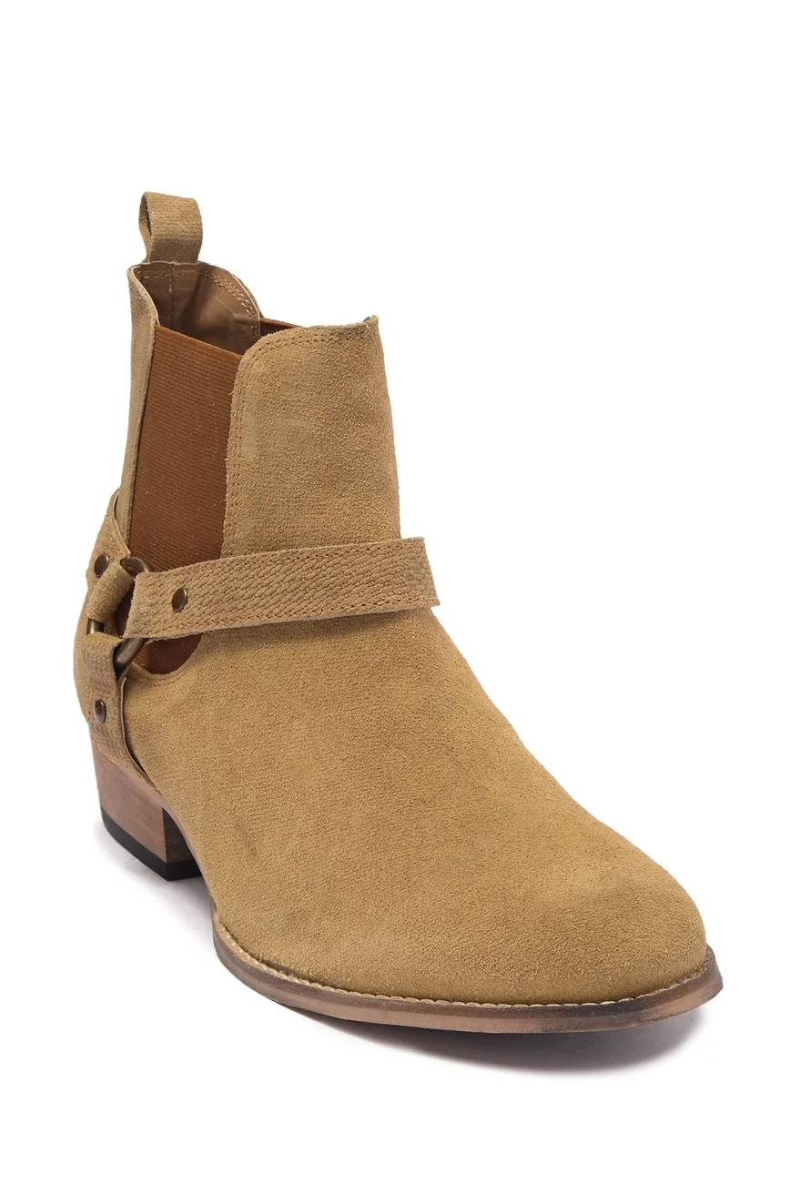 TOPMAN CHELSEA SUEDE BOOTS FOR $29.97