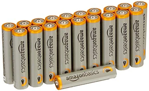20 PACK - AMAZONBASICS AAA 1.5 VOLT PERFORMANCE ALKALINE BATTERIES FOR $4.31