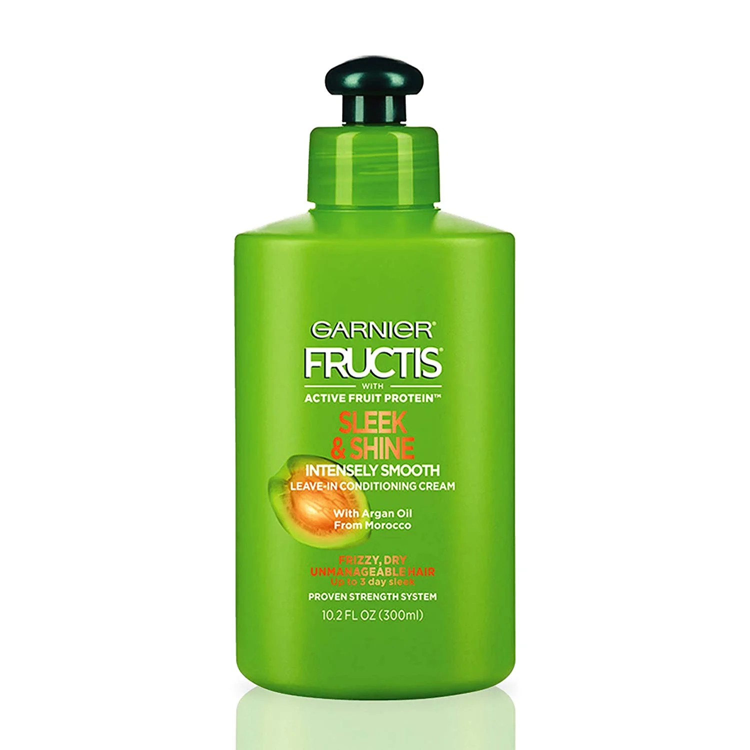2 PACK - GARNIER FRUCTIS SLEEK &amp; SHINE INTENSELY SMOOTH LEAVE-IN CONDITIONING CREAM FOR $4.96