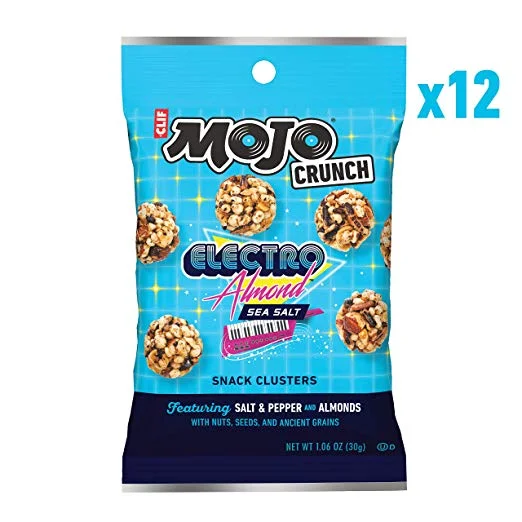 12 PACK - CLIF BAR MOJO CRUNCH CLUSTERS FOR $7.83