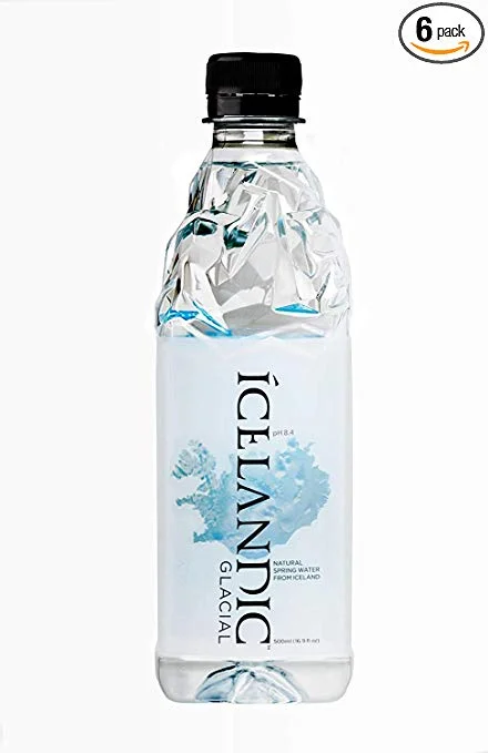 6 PACK - ICELANDIC GLACIAL NATURAL SPRING WATER FOR $6.06