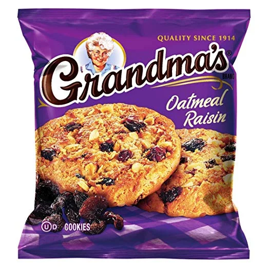 60 PACK - GRANDMA’S OATMEAL RAISAN COOKIES FOR $21.99