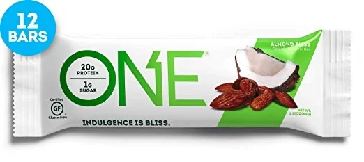 12 PACK - ONE PROTEIN BARS (VARIOUS FLAVORS) FOR $15.80