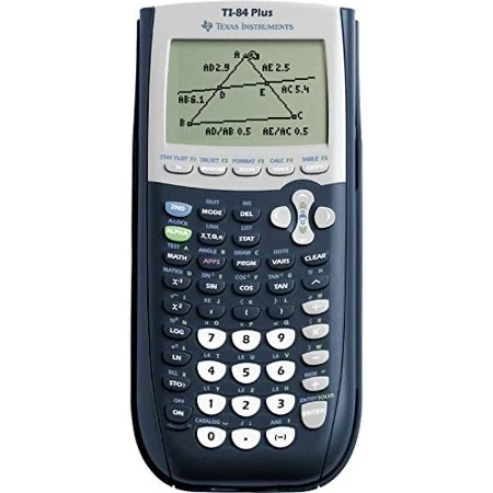 TEXAS INSTRUMENTS TI-84 PLUS GRAPHING CALCULATOR FOR $88.00