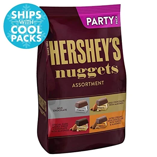HERSHEY’S NUGGETS CHOCOLATE CANDY ASSORTMENT PARTY BAG FOR $9.48