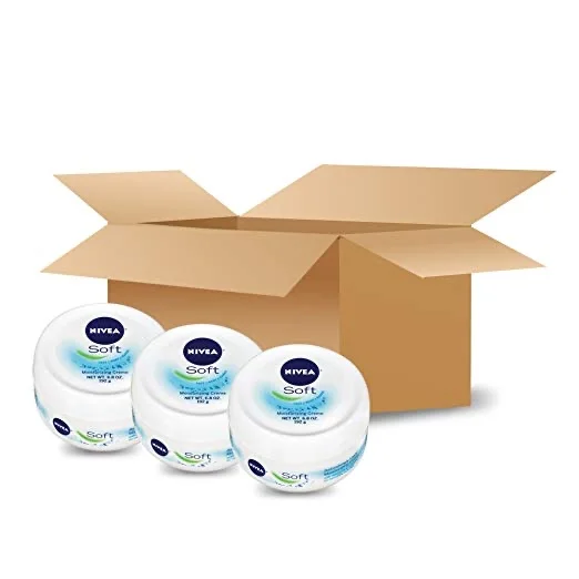 PACK OF 3 - NIVEA SOFT MOISTURIZING CRÈME FOR $10.94