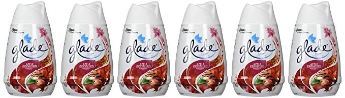 PACK OF 6 - GLADE SOLID AIR FRESHENERS, APPLE CINNAMON FOR $4.56